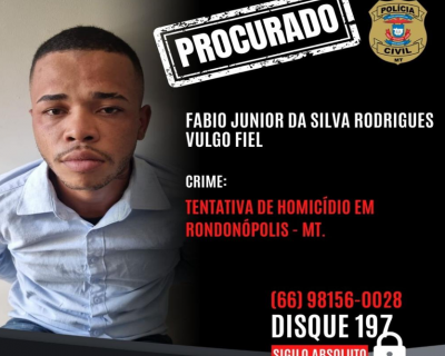Pol�cia Civil busca envolvidos em tentativa de homic�dio de fam�lia em Rondon�polis