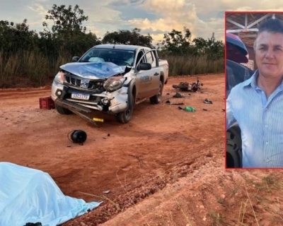 Motociclista morre em coliso frontal com caminhonete na MT-473, entre Nova Lacerda e Campos de Jlio