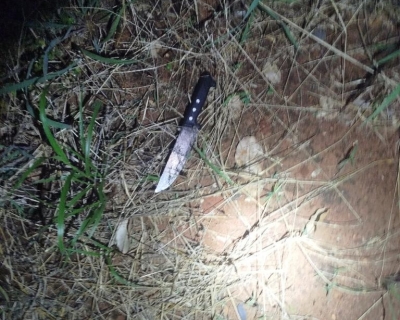 Pol�cia Militar prende em flagrante suspeito de homic�dio em Cocalinho