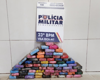 Pol�cia Militar e PRF apreendem 72 quilos de coca�na e causam preju�zo de R$ 1,5 milh�o �s fac��es criminosas
