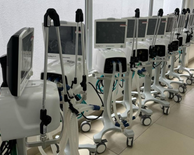 Hospital Regional de Rondonpolis recebe 11 novos ventiladores pulmonares para UTI