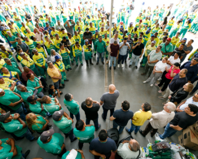 Prefeito e vereadores prestigiam abertura da Semana do Trabalhador na Limpurb em Cuiab
