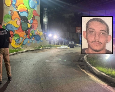 Jovem entregador morre aps colidir moto em pilar de viaduto em Cuiab