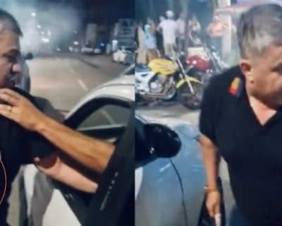 Disputa por corrida termina em tentativa de homicdio entre motoristas de aplicativo em Rondonpolis