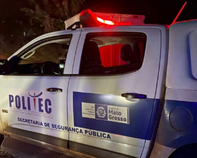 Homem morre e menor fica ferido em batida entre moto e carro em MT