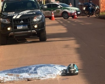 Homem morre aps mal sbito enquanto pilotava moto em Vrzea Grande
