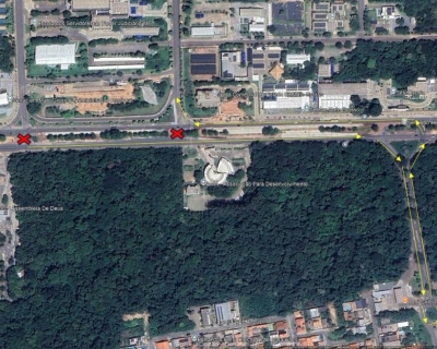 Dois cruzamentos na Avenida do CPA sero temporariamente fechados a partir do sbado (10)