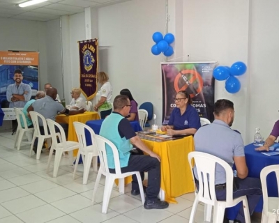 A��o conjunta leva palestras sobre preven��o a drogas a trabalhadores do transporte