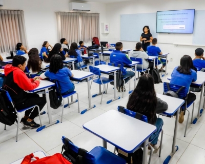 Com investimentos em infraestrutura e tecnologia, educao de MT passa a ser a 8 melhor do pas