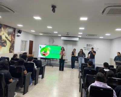 Projeto recebe estudantes do Centro de Referncia do IFMT de Jaciara