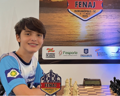 Sinopense  destaque em campeonato brasileiro de xadrez