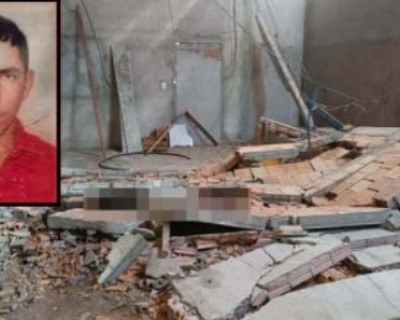 Parede desaba e mata trabalhador em obra em MT