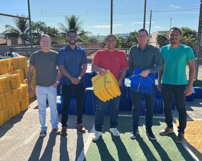 Juscimeira investe no futuro do esporte com nova quadra poliesportiva