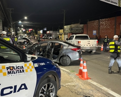  Operao Lei Seca termina com cinco prises e 48 veculos removidos em Vrzea Grande