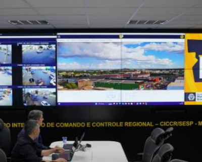 Sesp e associao de comerciantes firmam parceria para instalar 53 cmeras na avenida XV de Novembro em Cuiab