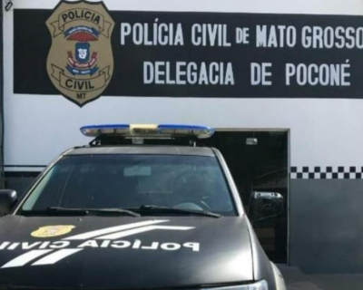 Homem � preso ap�s amea�ar matar ex-companheira na porta de escola em Pocon�