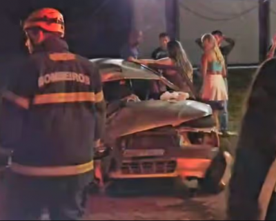 Casal de idosos morre em coliso frontal na BR-070 em Nossa Senhora do Livramento