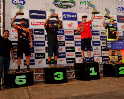 3 etapa do Campeonato Brasileiro de Motocross tem primeiros vencedores