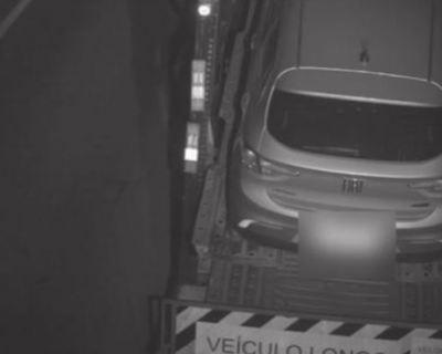 Carro roubado � localizado e recuperado pela PM em Rondon�polis com apoio das c�meras do Vigia Mais MT