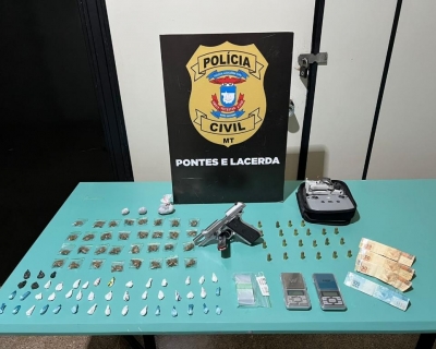 Monitoramento da Pol�cia Civil prende suspeitos por tr�fico, porte ilegal de arma e embriaguez ao volante