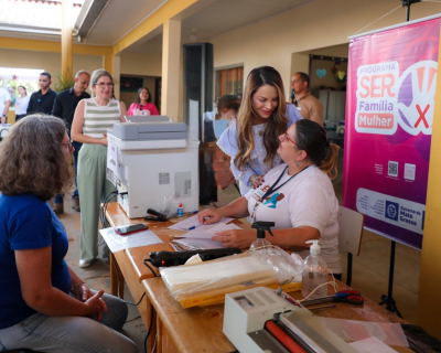 Primeira-dama de MT participa do Mutiro da Cidadania e inaugurao de escola nesta tera-feira (27)