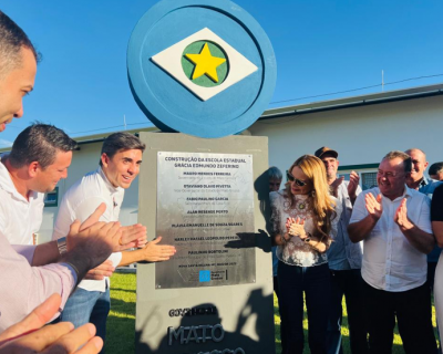 Inaugurao da Escola Estadual Grcia Edmundo Zeferino marca novo captulo na educao de Nova Santa Helena