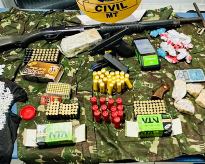 Pol�cia Civil desmantela ponto de tr�fico, prostitui��o e esconderijo de armas de fac��o