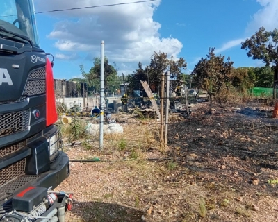 Menino de 5 anos morre em incndio que destruiu barraco em Cuiab