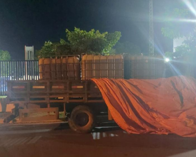 Caminhoneiro � preso com carga irregular de combust�vel destinada a garimpo em MT