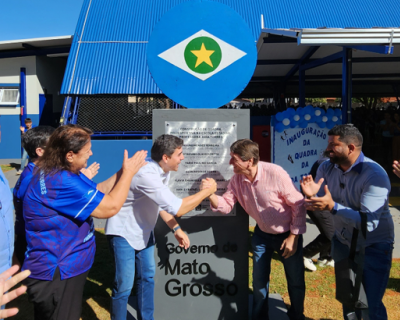 Seduc entrega nova quadra poliesportiva da Escola Estadual Jada Torres: 