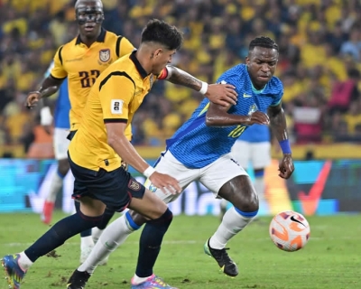 Brasil empata com Equador na estreia de Ancelotti pelas Eliminatrias da Copa de 2026 