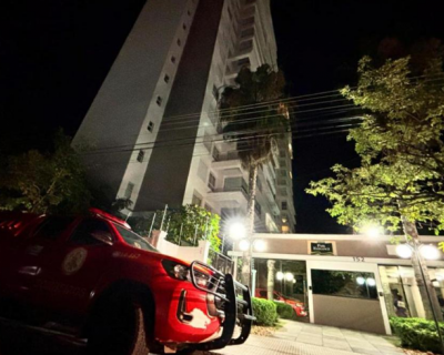 Incndio em apartamento mobiliza Corpo de Bombeiros em Cuiab