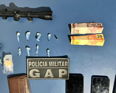 PM prende membros de quadrilha por tr�fico em S�o Jos� dos Quatro Marcos