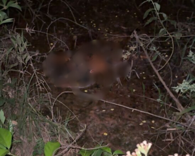 Corpo decapitado � localizado em �rea alagada de Ju�na