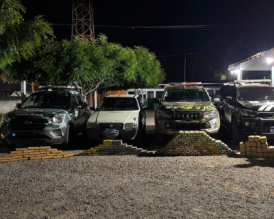 Opera��o apreende 215 tabletes de drogas avaliadas em R$ 3,4 milh�es em Mirassol D�Oeste