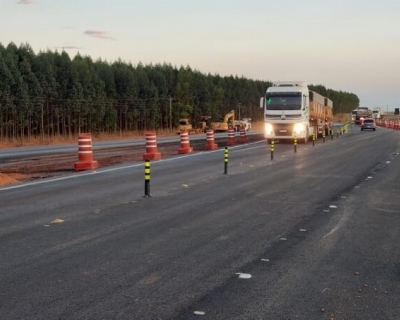 Aten��o: Desvio na BR-163 em Diamantino come�a nesta ter�a para avan�o das obras de duplica��o