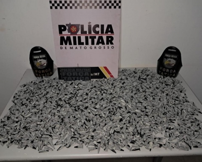 For�a T�tica apreende adolescente com mais de 1,5 mil por��es de coca�na em rodovi�ria