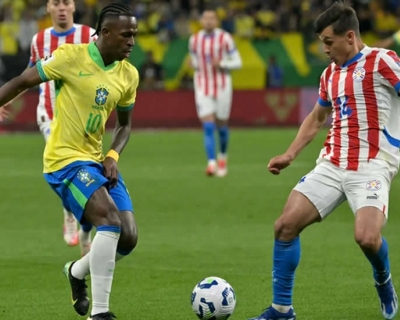 Com gol decisivo de Vini Jr., Brasil vence o Paraguai e garante vaga na Copa do Mundo  