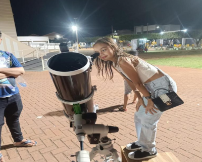 Caravana cientfica leva astronomia para alunos do interior do estado