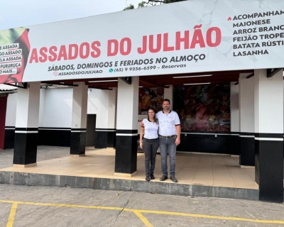 Casal transforma churrasco em neg�cio de sucesso e impulsiona crescimento com cr�dito da Desenvolve MT