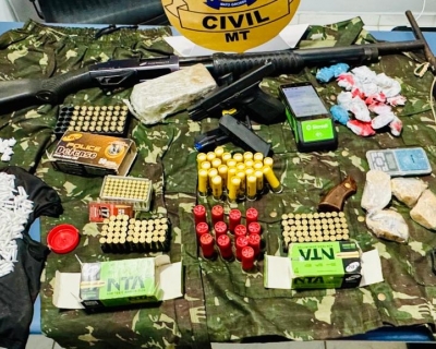 Pol�cia Civil prende acusado de estuprar a pr�pria filha e faccionado foragido por tr�fico de drogas