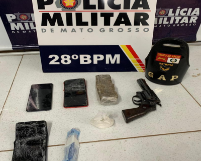 Homem com extensa ficha criminal � baleado em confronto com a PM em S�o Pedro da Cipa