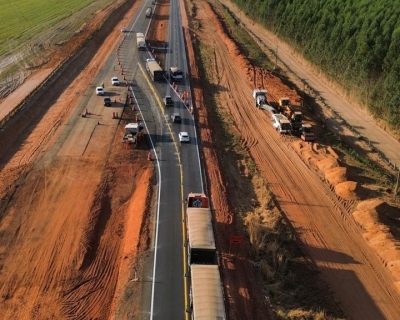 Nova Rota do Oeste prolonga desvio em Diamantino para continuidade das obras de duplica��o