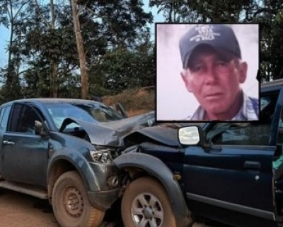 Produtor rural morre em coliso entre caminhonetes na MT-183, em Juna