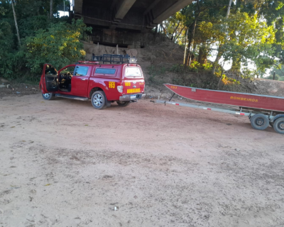 Corpo de Bombeiros localiza vtima de afogamento no Rio Teles Pires
