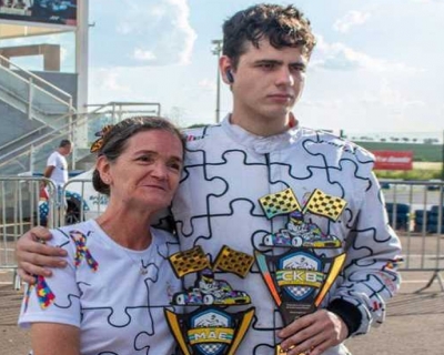 Piloto autista Dimmy faz histria e compete neste sbado no Parque Novo Mato Grosso 
