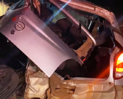 Noite de susto na BR-163: coliso com quatro veculos deixa um ferido em Sorriso
