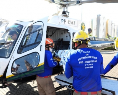 Corpo de Bombeiros forma 100 bombeiros temporrios na rea da sade nesta tera-feira (24) 