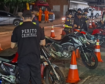 Tr�s foram presos durante Opera��o Toler�ncia Zero Sobre Duas Rodas em Cuiab�