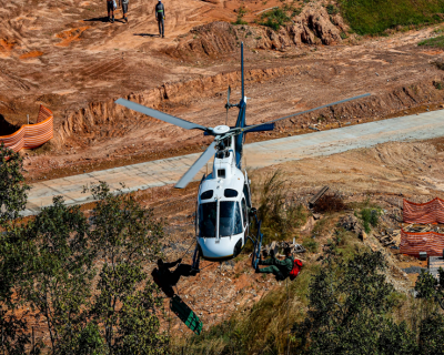 Ciopaer realiza aperfei�oamento de t�cnicas de resgate, salvamento e tiro embarcado em aeronave